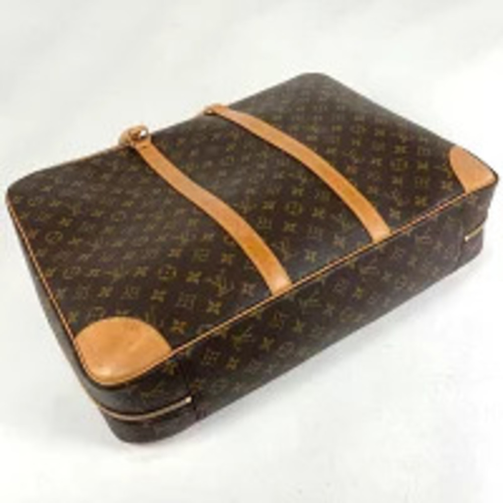 Louis Vuitton Brown Monogram Bag Travel Sirius Boston Business Brown